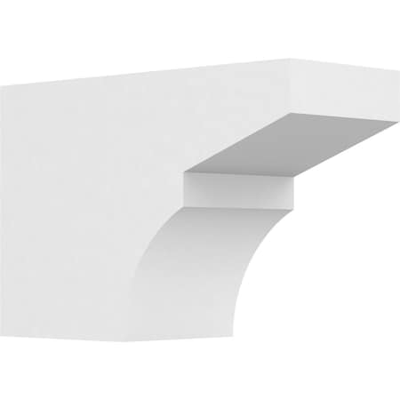Ekena Millwork Standard Monterey Architectural Grade PVC Rafter Tail, 5"W x 8"H X 12"L RFTP05X08X12MON